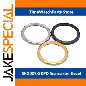 41mm Stainless Steel Seamaster Bezel for Seiko