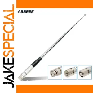 ABBREE 27MHz Telescopic CB Antenna for Handheld Radios