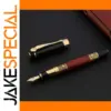 Luxury Mahogany Fountain Pen with 0.7mm Nib