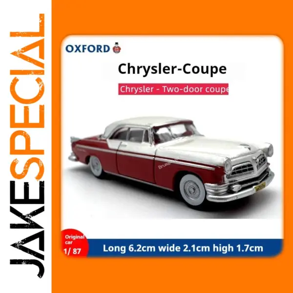 Oxford 1:87 1955 Chrysler Coupe Diecast Model