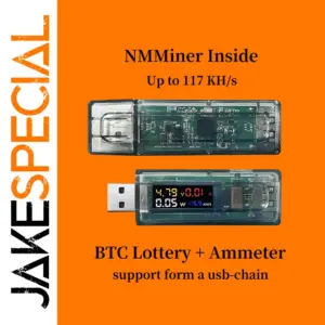 ESP32-S3 Lottery Miner USB Chain 117KH/s