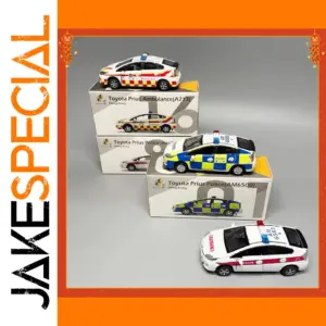 Hong Kong TINY 1:64 Prius & Ambulance Alloy Models