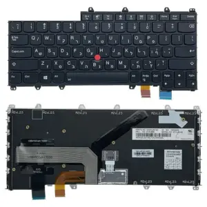 Backlit Keyboard for Lenovo ThinkPad Yoga 370 18 01b294f9 no logo