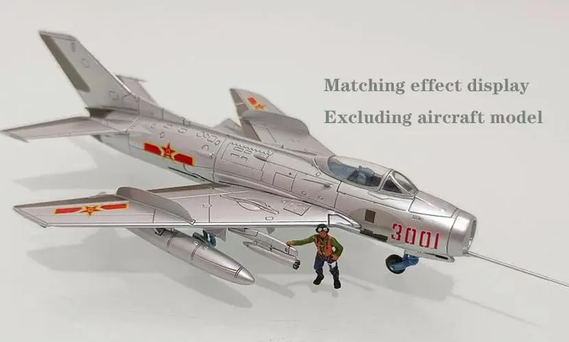 1/72 Chinese Pilot Figure Set for Military Dioramas 2 1/72 Chinese Pilot Figure Set for Military Dioramas - Image 2