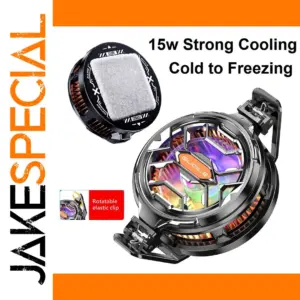15W Portable Phone Cooler with RGB Lighting