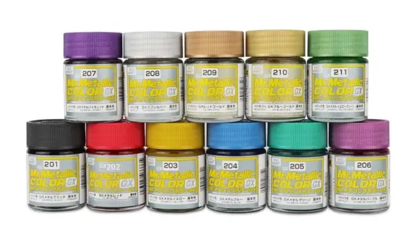 Metallic Paint GX201-218 for Scale Models - Image 23