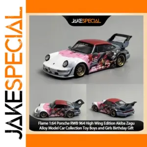 Flame 1:64 Porsche RWB 964 Diecast Model