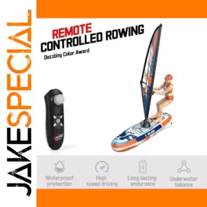 Remote-Controlled Sailing Boat with Sails