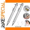 Multi-Functional Gel Ink Pen with Built-in Caliper