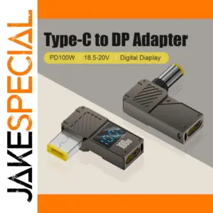USB C to DC Plug Converter for Laptops