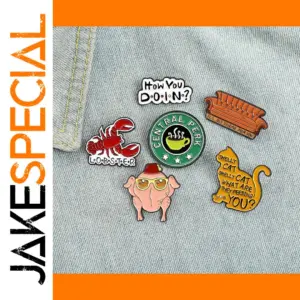 Nostalgic Movie Enamel Pin Set for Fashion