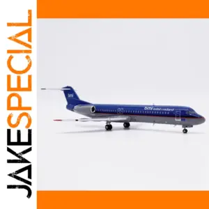 British Midland Fokker 100 Diecast Model 1:200