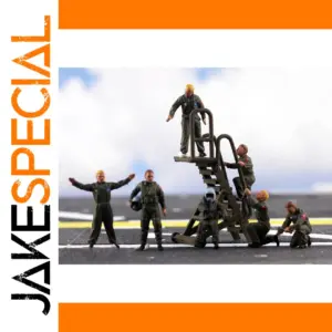 1/72 Scale Air Force Pilot Action Figures Set