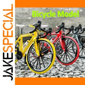 1:8 Alloy Bicycle Model with Parking Rack