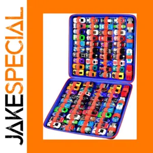 Deluxe Storage Organizer for 88 Toy Cars