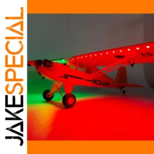Wltoys J3-CUB Orange LED Model Airplane
