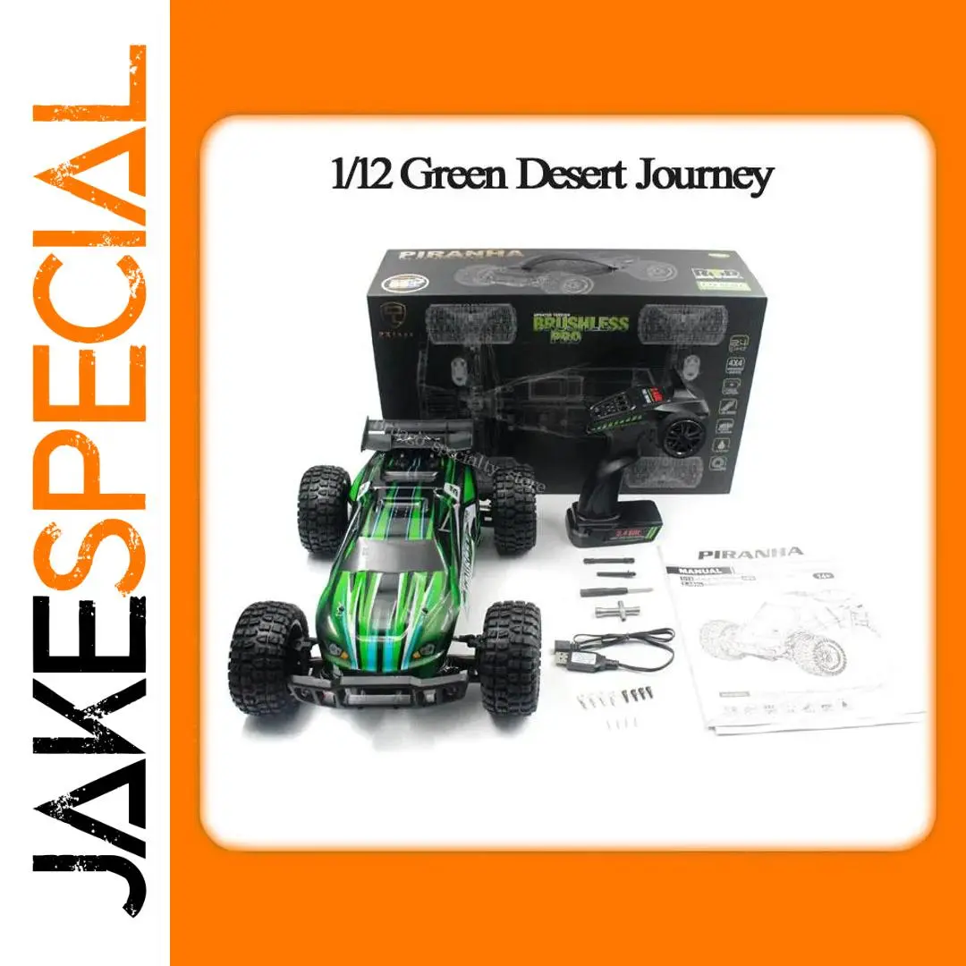 12-Inch RC Off-Road Brushless Car Model for Enthusiasts 1 12-Inch RC Off-Road Brushless Car Model for Enthusiasts