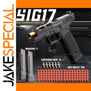 G17 Soft Bullet Pistol with Blowback