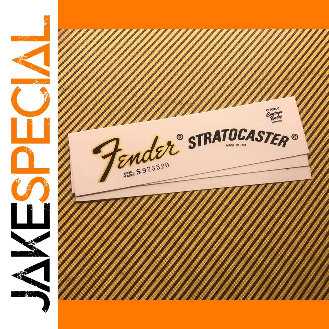 3Pcs Custom Electric Guitar Headstock Decal Set 1 3Pcs Custom Electric Guitar Headstock Decal Set