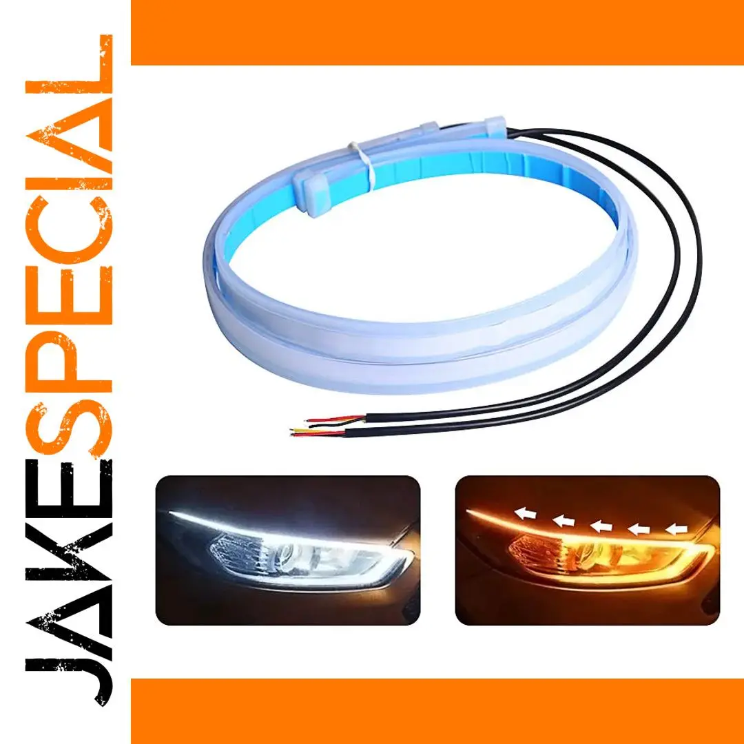 2 PCS Flexible LED Daytime Running Lights 1 2 PCS Flexible LED Daytime Running Lights