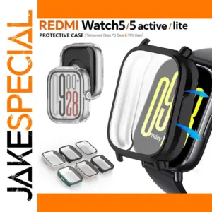 Redmi Watch 5/5 Active/Lite Screen Protector Case
