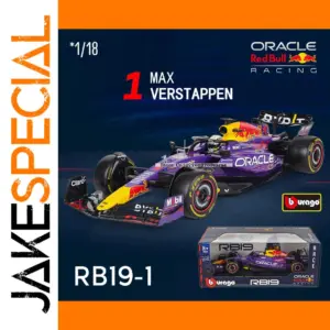 Bburago 1:18 2023 F1 Red Bull RB19 Car Model