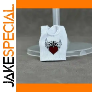 White Tank Top for 1/6 Scale Dolls