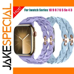 Silicone Watch Strap for Apple Watch Ultra 2 44-49mm