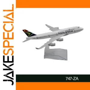 South African Airways Boeing 747 Model Plane