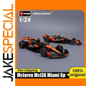 Bburago 1:24 Mclaren Mcl38 Miami GP Diecast Model