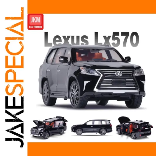 Lexus LX570 LX600 1:32 Diecast SUV Toy Model