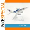 Airbus A380 Malaysia Airlines Diecast Model 15CM