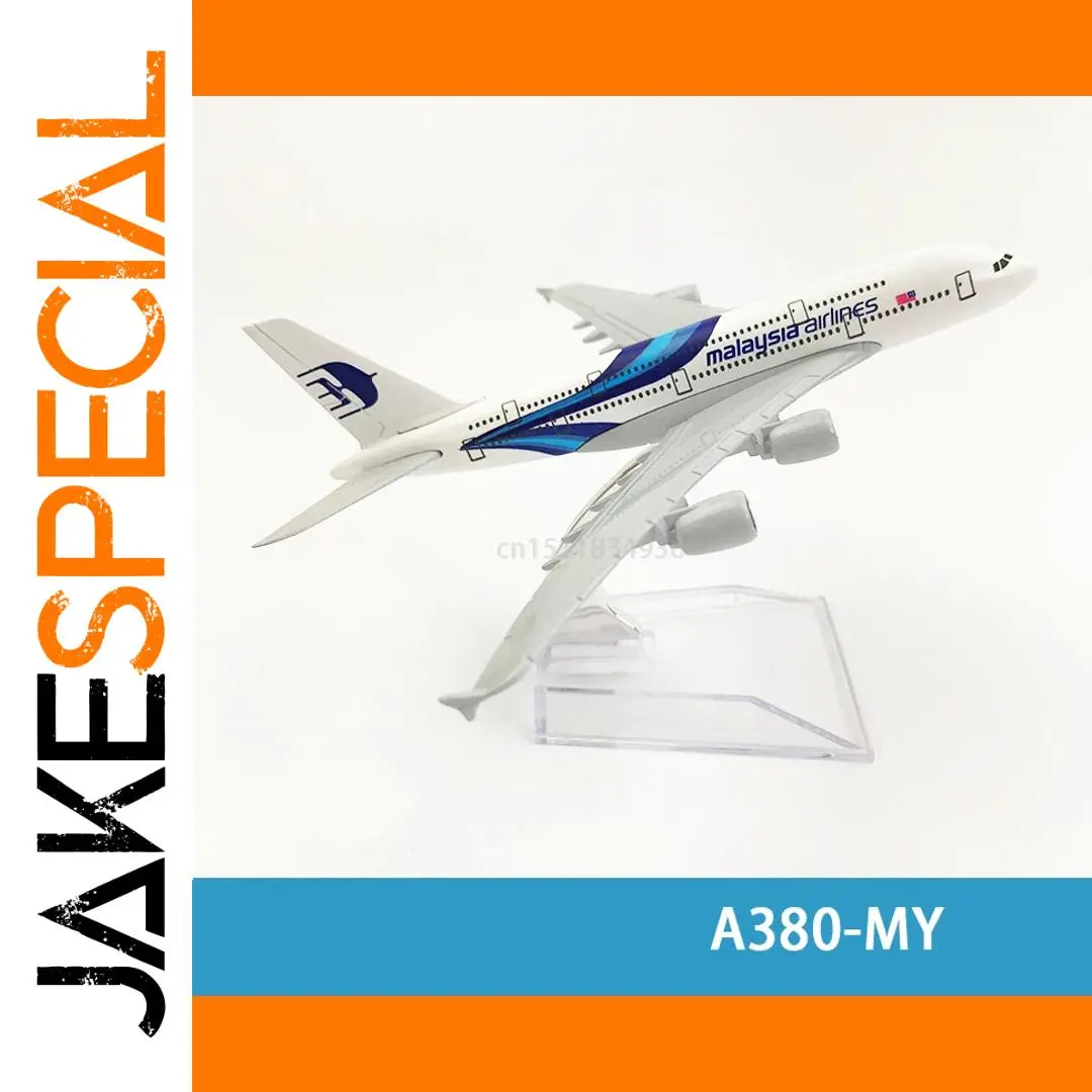 Airbus A380 Malaysia Airlines Diecast Model 15CM 1 Airbus A380 Malaysia Airlines Diecast Model 15CM