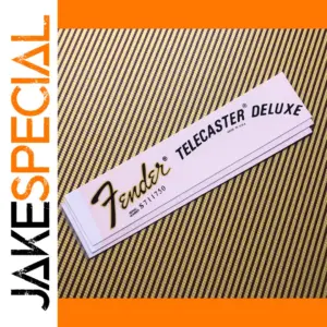 3Pcs Fender Telecaster Deluxe Decal Set