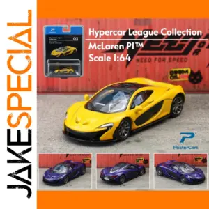 McLaren P1 1/64 Diecast Supercar Collection