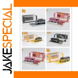 Flame LF Diecast VW T1 Van Pickup 1/64