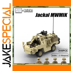 Modern Military Series Britain Jackal Armoured Vehicle Building Kit