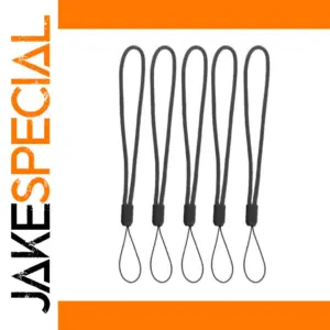 5Pcs Nylon Lanyard Wrist Strap Set