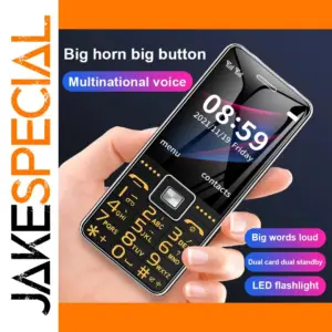 GSM 2G BAR Phone G600 with 6800mAh Battery