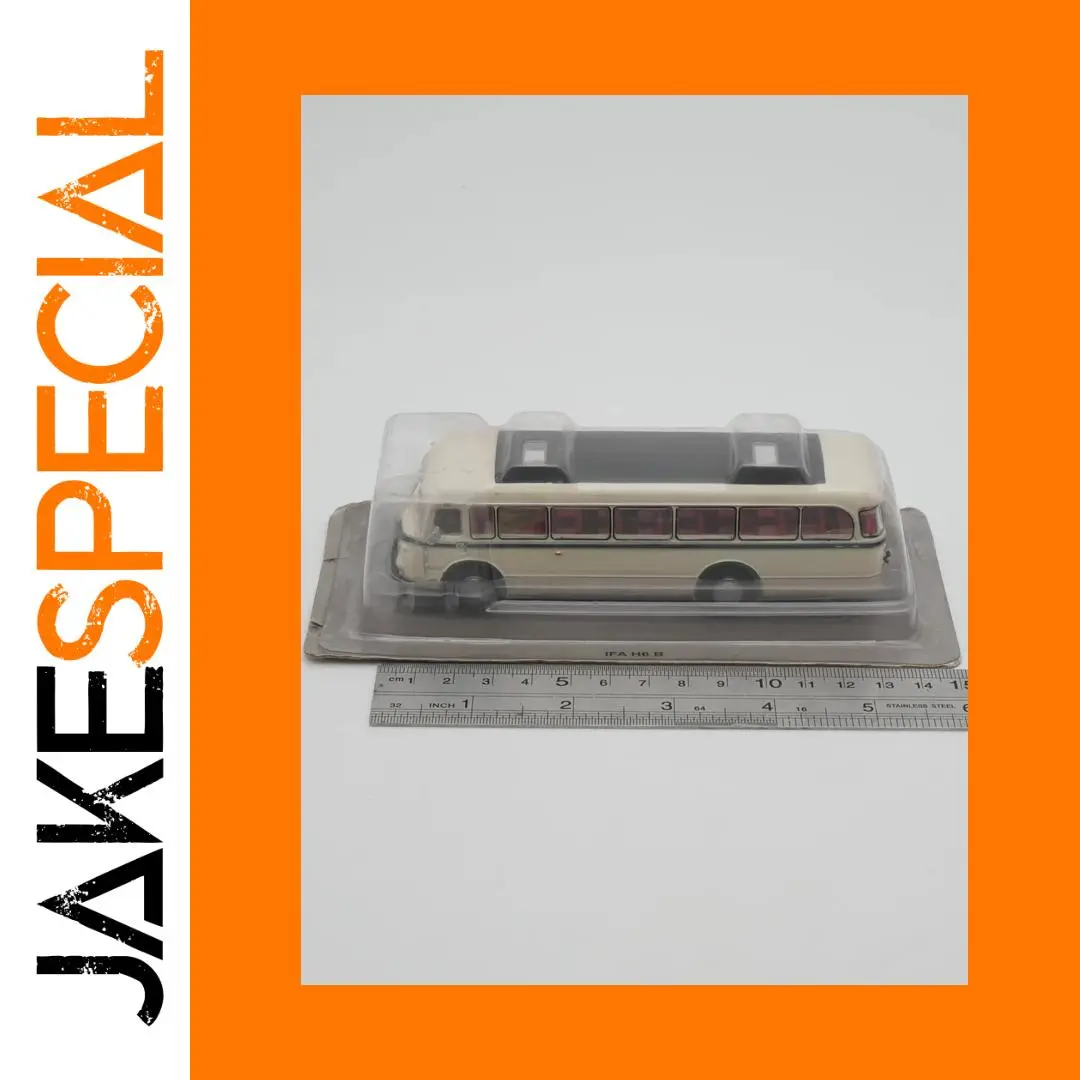 Diecast IXO IFA H6 B 1:72 Scale Model Bus 1 Diecast IXO IFA H6 B 1:72 Scale Model Bus