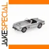 TIME MICRO 1:64 Classic Silver Convertible Model