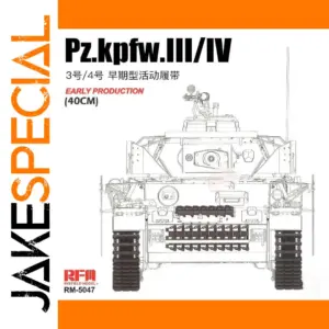 Ryefield Model RM-5047 Pz Kpfw III/IV Tracks Set