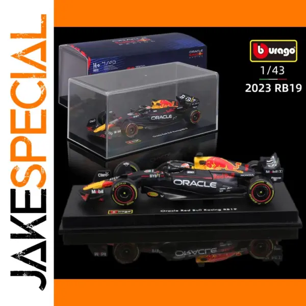 Bburago 1:43 Scale 2023 Red Bull RB19 Model