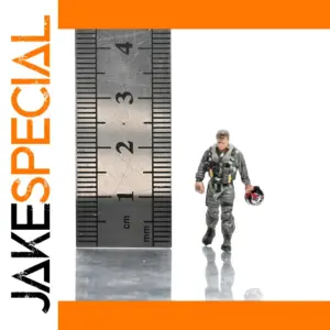 1/72 Colorized Military Pilot Figurine