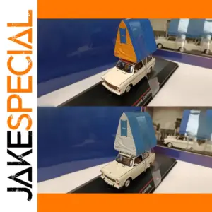 Trabant 601S Universal Travel Camper Model 1:43