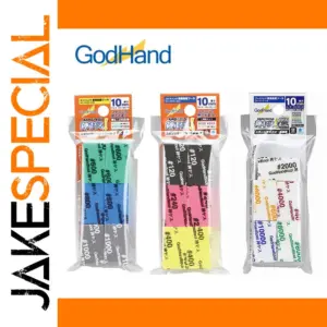 GodHand GH-KS10-A3A/KS10-A3B/KS10-KB Sanding Sponges Set