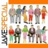 Evemodel P25S 12-Piece G Scale Sitting Figures