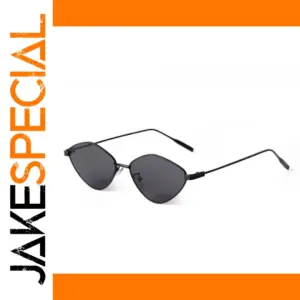 Retro Square Metal Sunglasses for Women Men