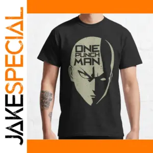 Serious Mode Saitama One Punch Man T-Shirt for Men