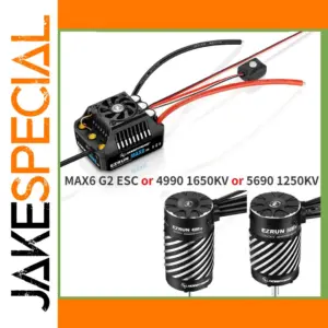 Hobbywing EzRun MAX6 G2 200A ESC & Brushless Motor